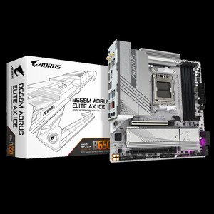 Matična ploča AM5 Gigabyte B650M AORUS ELITE AX ICE