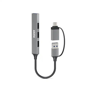 HUB Port Designs USB-C / USB-A  to 4 USB-A ports 480 Mbps SLIM