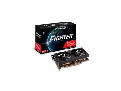 POWER COLOR AMD Radeon 6600 Fighter AXRX 6600 8GBD6-3DH