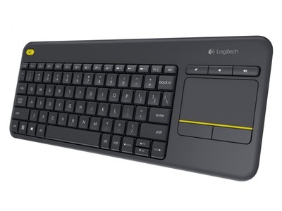 LOGITECH K400 Plus Wireless Touch US crna tastatura