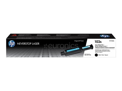 HP 103A Black Original Neverstop Laser Toner Reload Kit W1103A